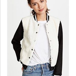 GREY Karah Varsity jacket by Jack by BB Dakota